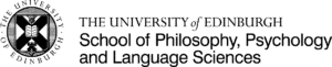 University of Edinburgh School of Philosophy, Psychology & Language Sciences Logo