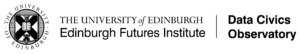 A simple black and white icon of a campfire. The icon depicts a small bonfire with three logs arranged in a triangular shape at the bottom and flames rising above it. The design is minimalist, using only black lines on a white background for the illustration.