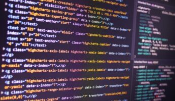 David Pupaza Q9 QEy1 JYI Unsplash 345x200 lines of code on a screen
