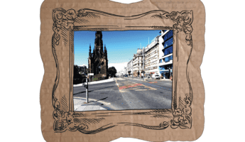 Image of Princes St with Scott Monument
