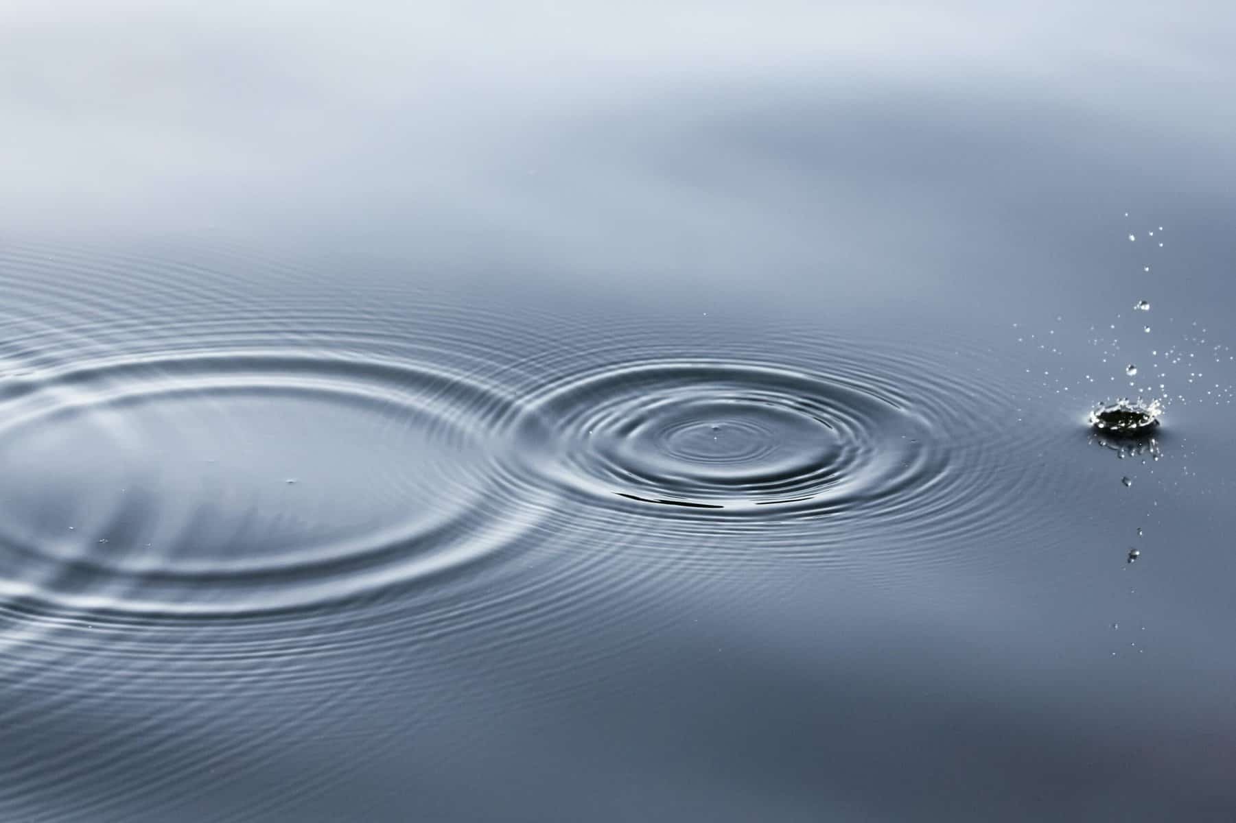 Ripple in water